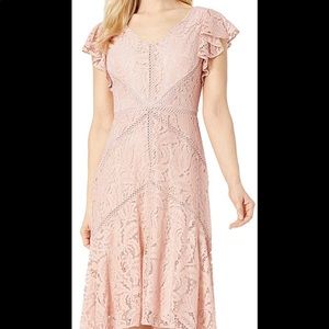 Just Taylor Hi Low Lace Dress
